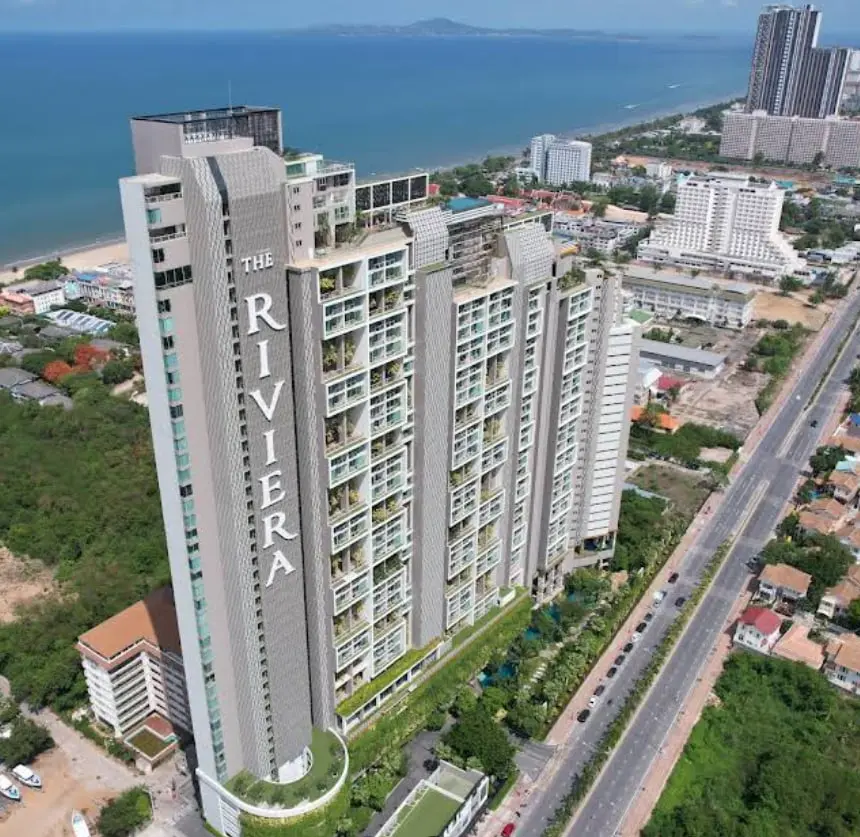 Riviera Jomtien, 1 BR 38 м²
